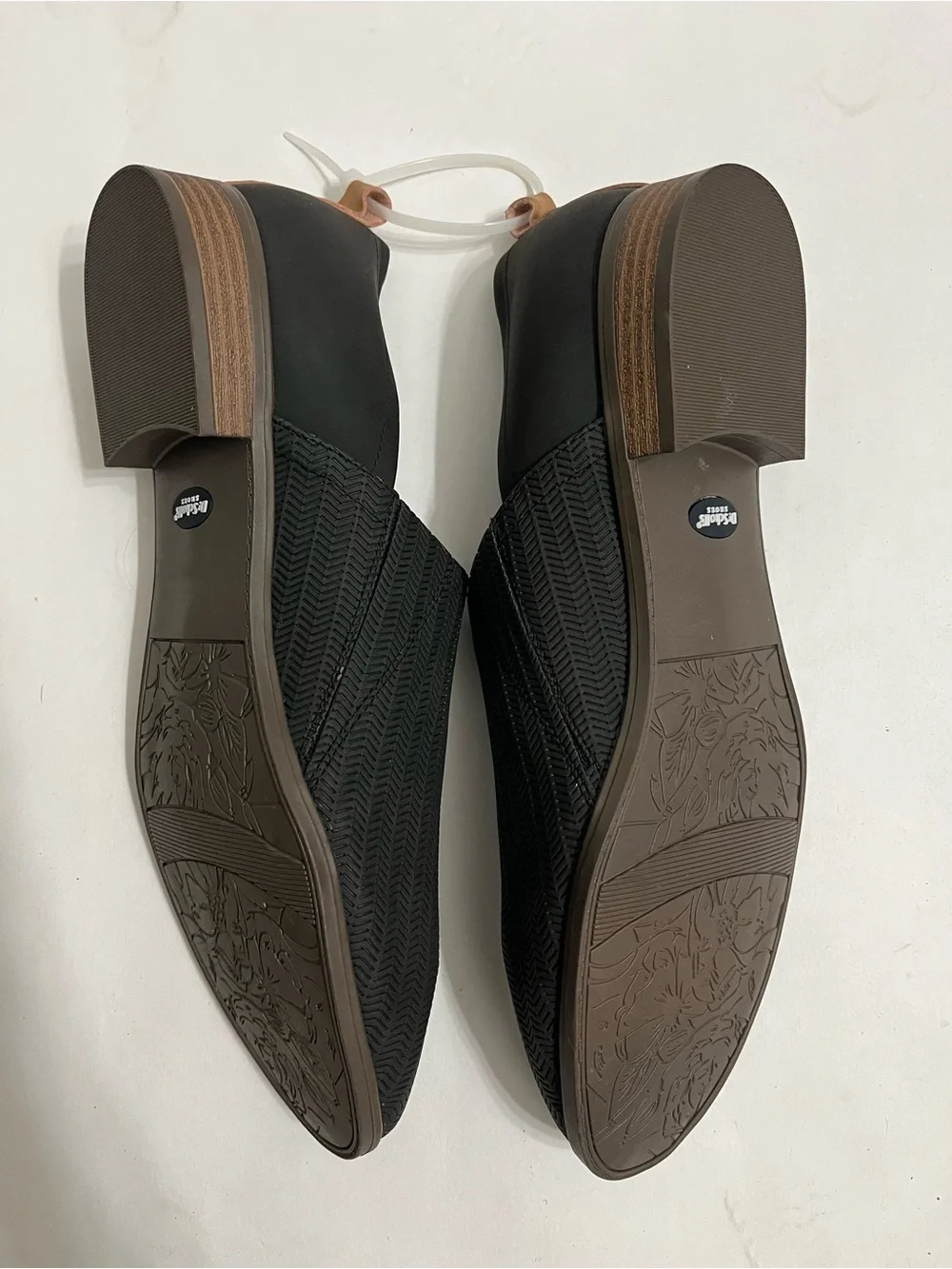 Dr. Scholl's Men’s Black Slip-On Textured Loafers